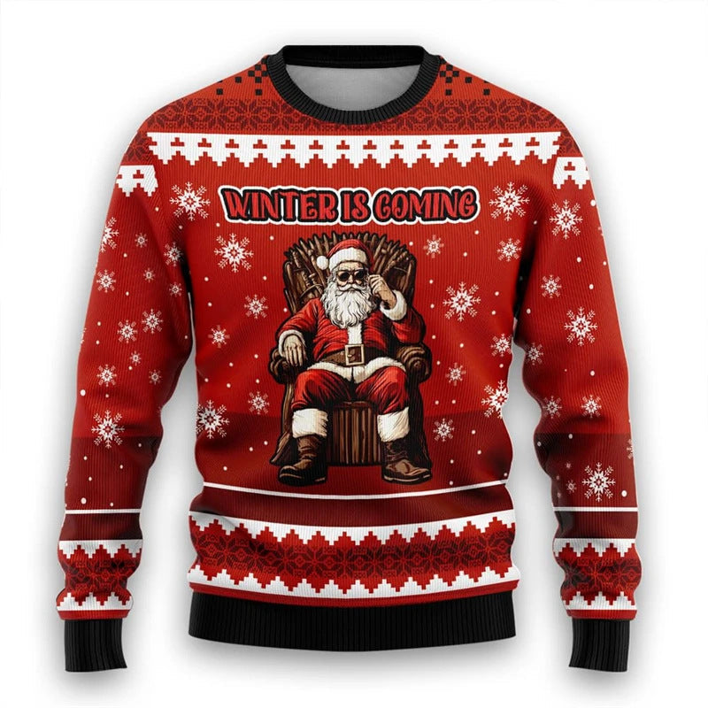 Personalized Christmas Thick Needle Sweater