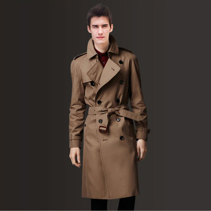 Men's Windbreaker British Slim coat