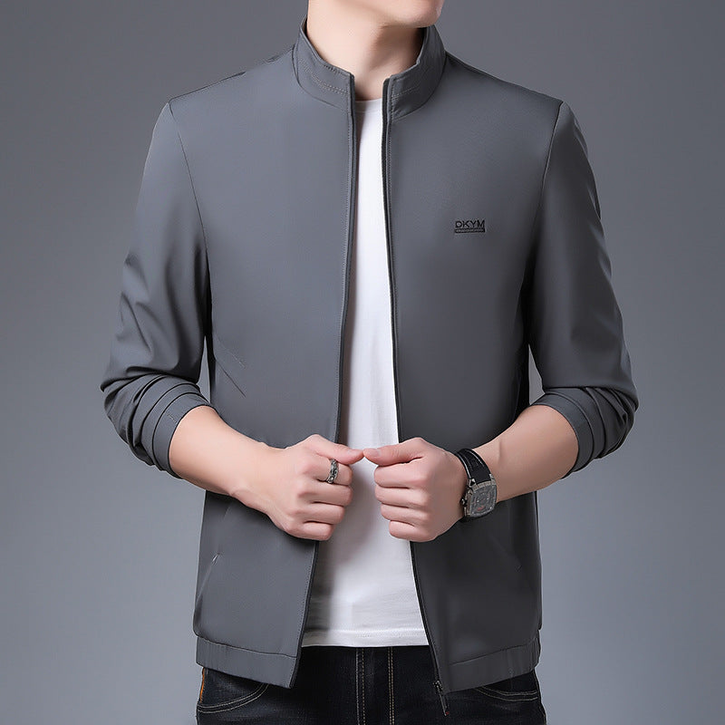 Men's Jacket Casual Top Stand Collar