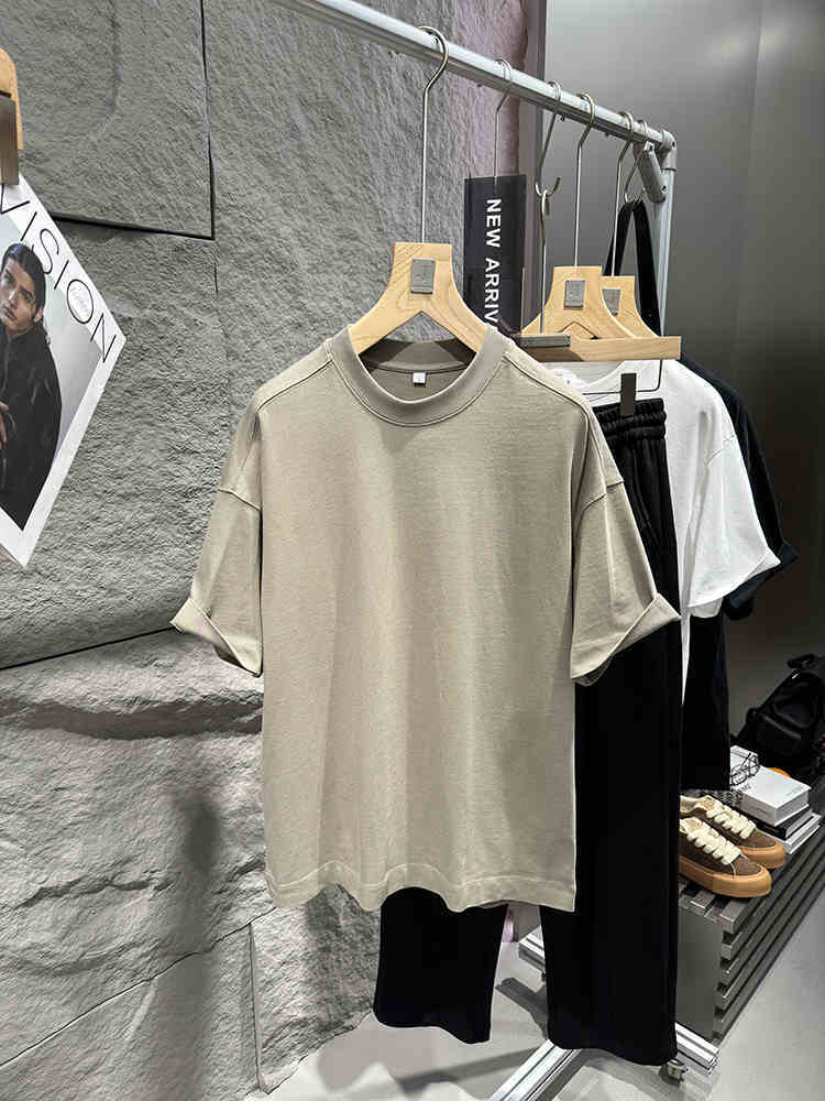 High Street Men's Loose Short Sleeve T-Shirt