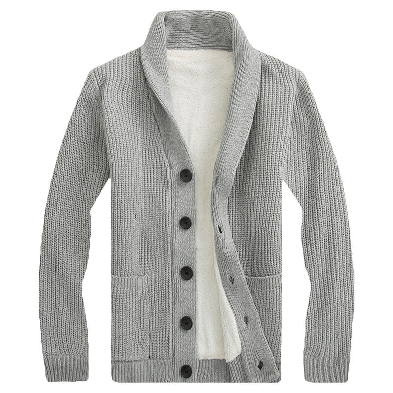 Knitwear Men's Cardigan Lapel sweater