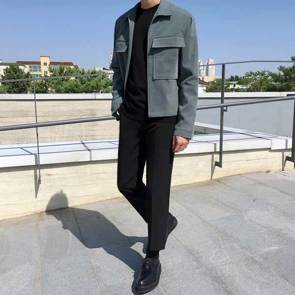 Men's Casual Loose Big Pocket Jacket