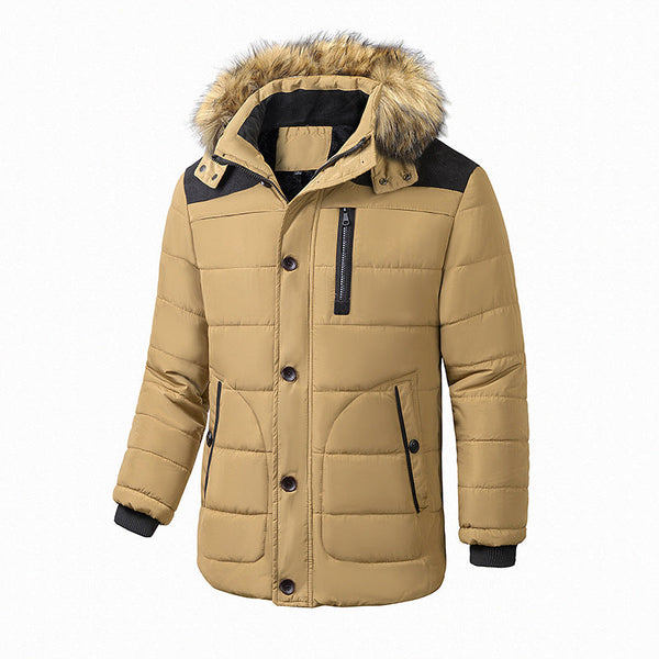 Men's Cotton-padded Warm Jacket