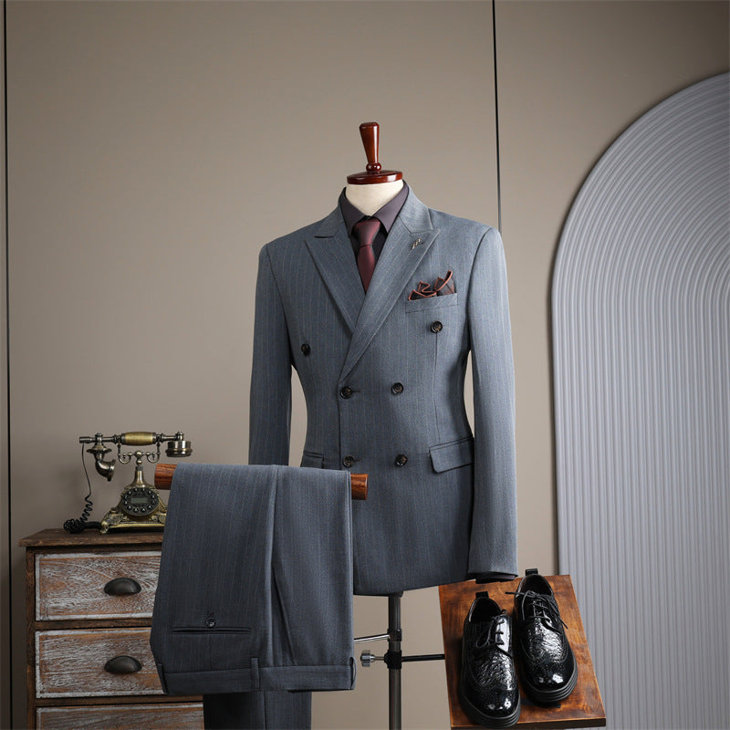 Double Breasted Suit Men