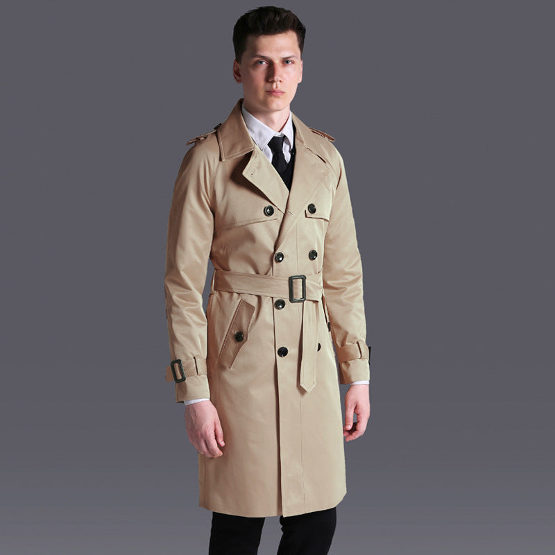 Men's Double-breasted Coat