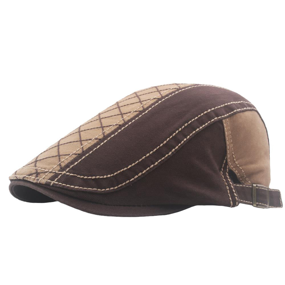 Adjustable Color Matching Men's Newsboy Beret