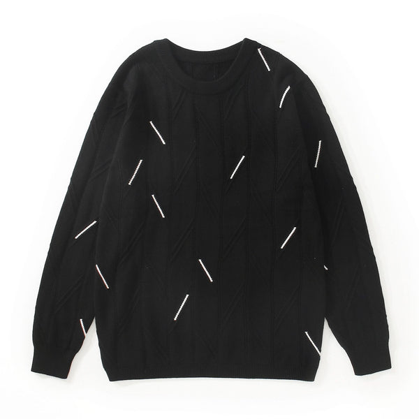 Autumn And Winter Round Neck Pullover Sweater