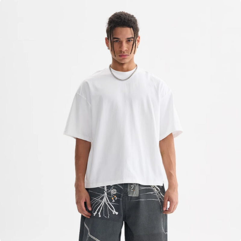 Tall And Versatile Pure Cotton T-shirt