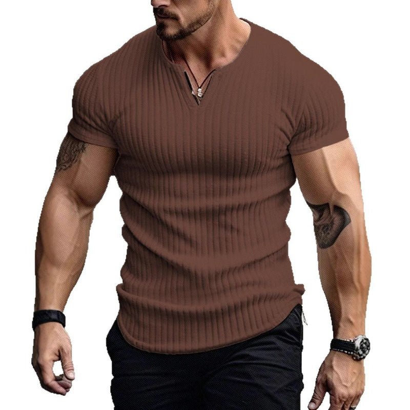 Slim-fitting Men's Short Sleeve t-shirt