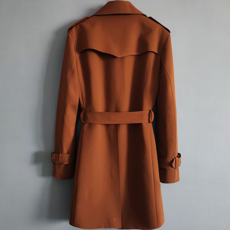 Men's Classic Double-breasted Trench Coat