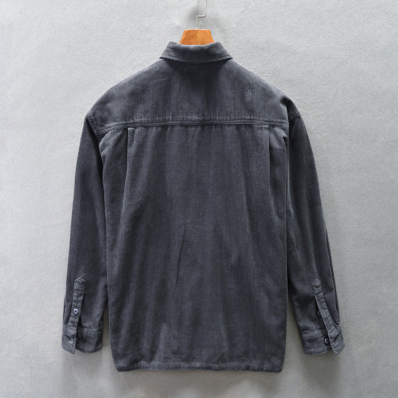 Personalized Men's Shirt Jacket