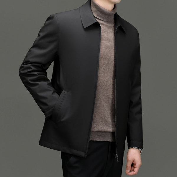 Men's polo collar Goose winter Down Jacket