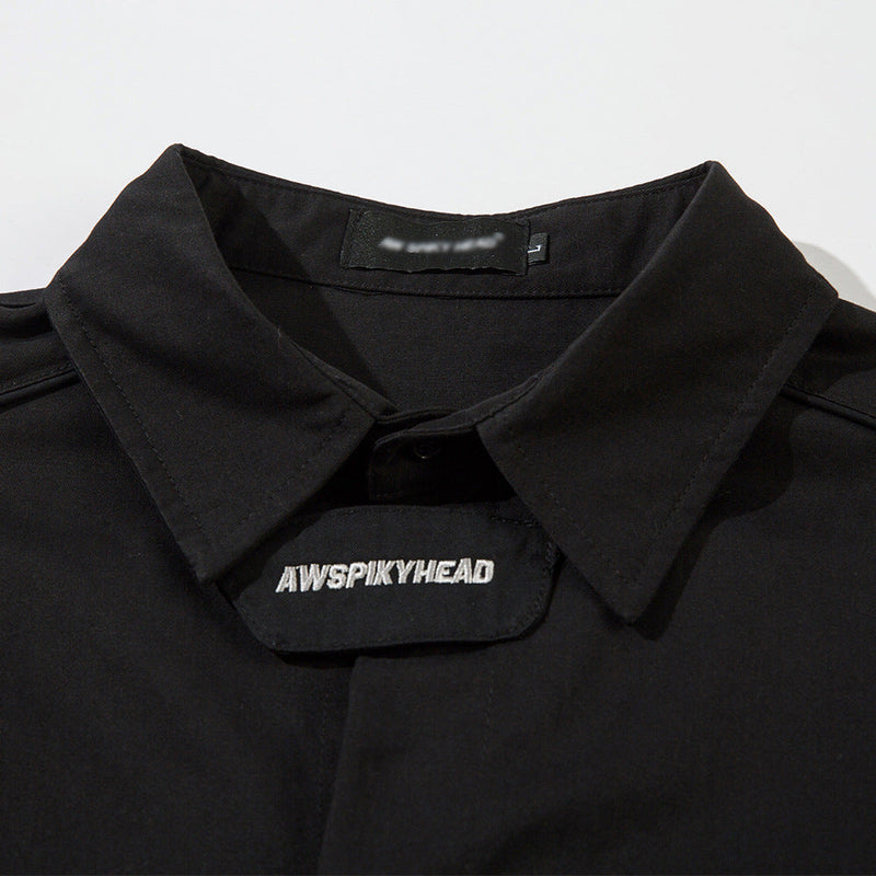 Handsome Loose Long-sleeved Shirt