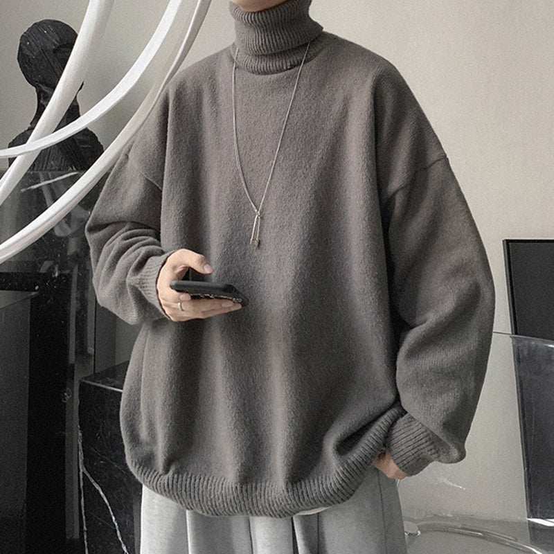 Teenagers Thick Round Neck Sweater
