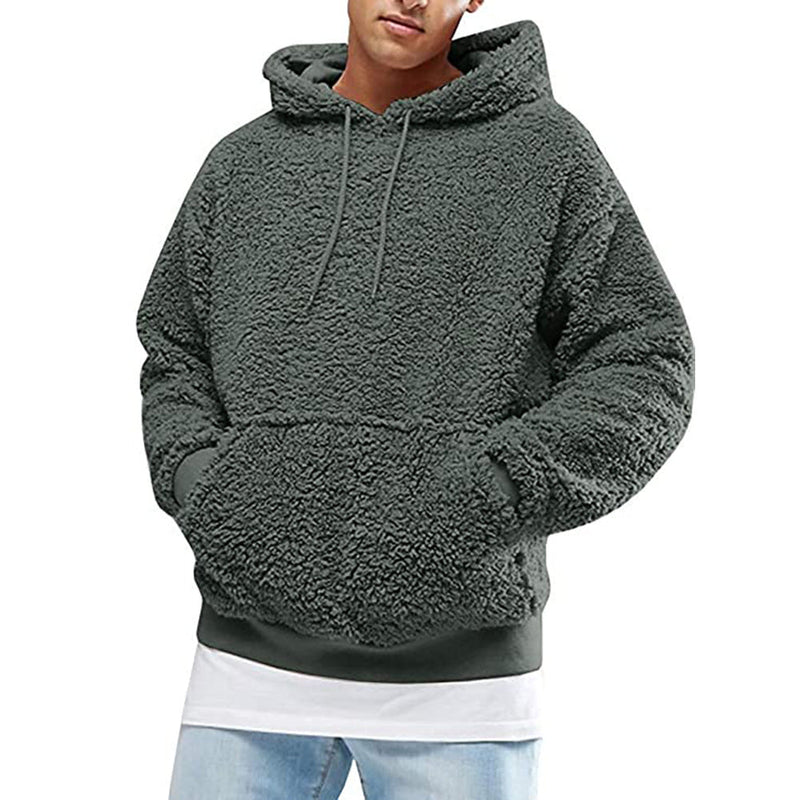 Wool And Fleece Men's Hoodie
