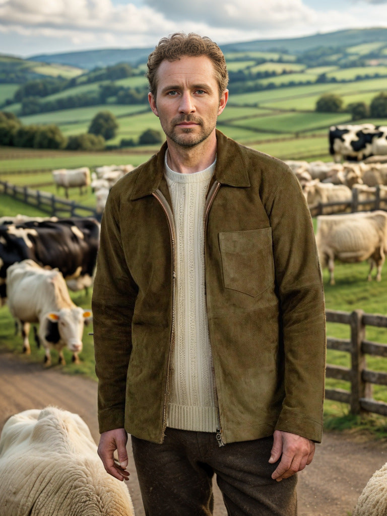 Men's Suede Jacket