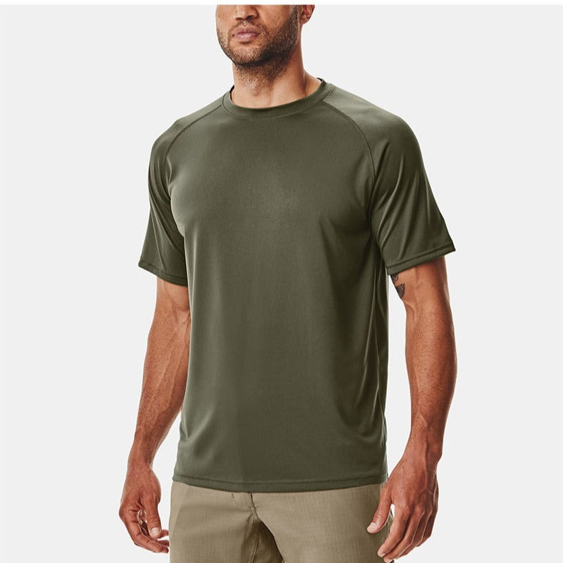 Summer Exercise Men's Loose Round Neck t-shirt