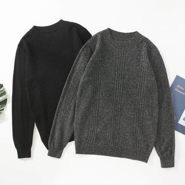 Knitting All-match Men's Sweater For Autumn And Winter