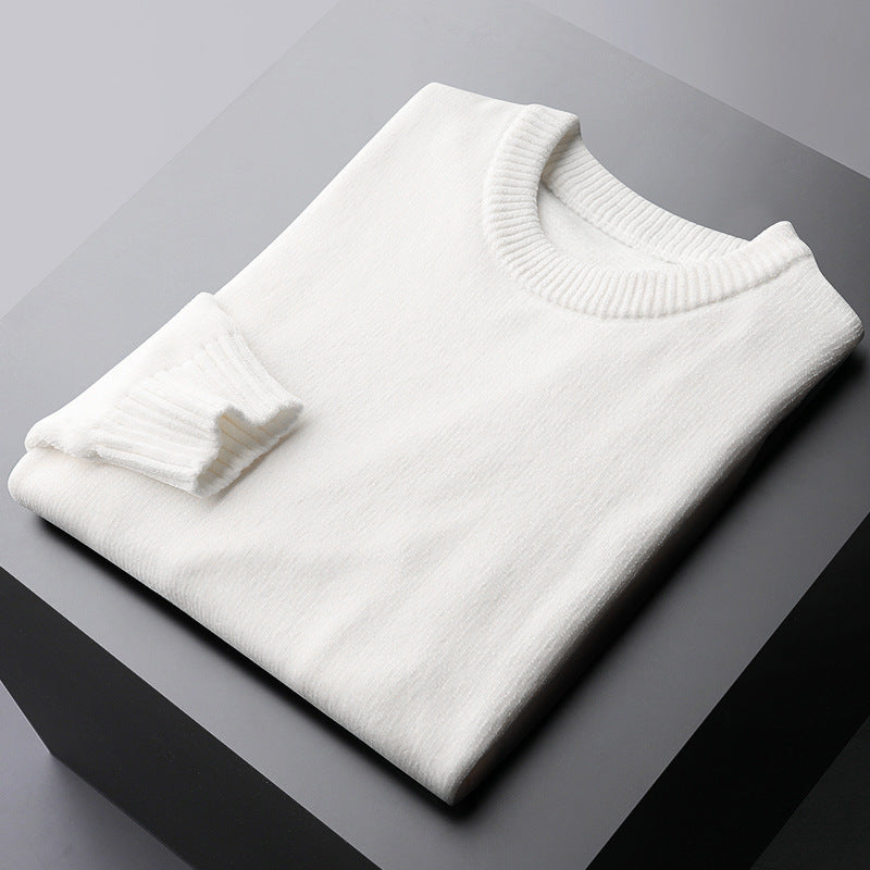 Men's Autumn And Winter Thermal Head Cover Half Turtleneck sweater