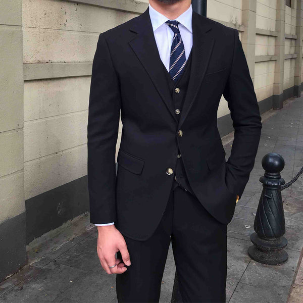 Men's Slim-fitting Three-piece Suit Versatile Casual suit