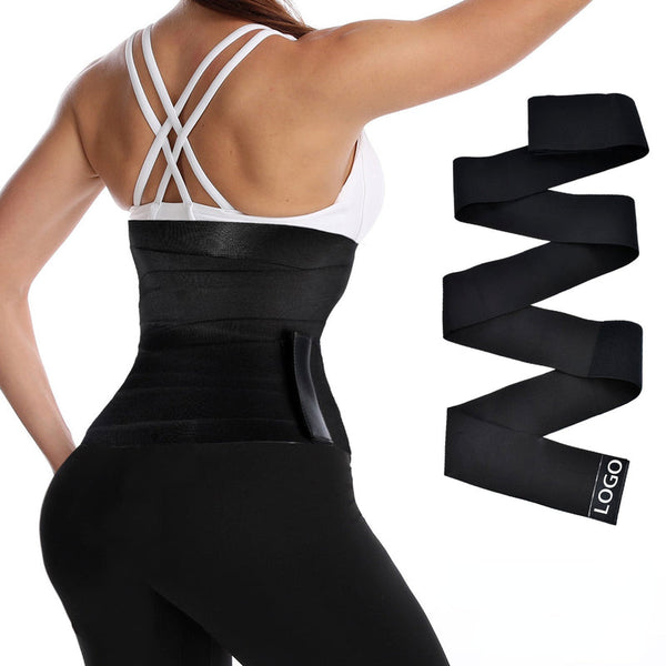Women Slimming Tummy Belt Corset Top Stretch Bands Cincher Body Shaper
