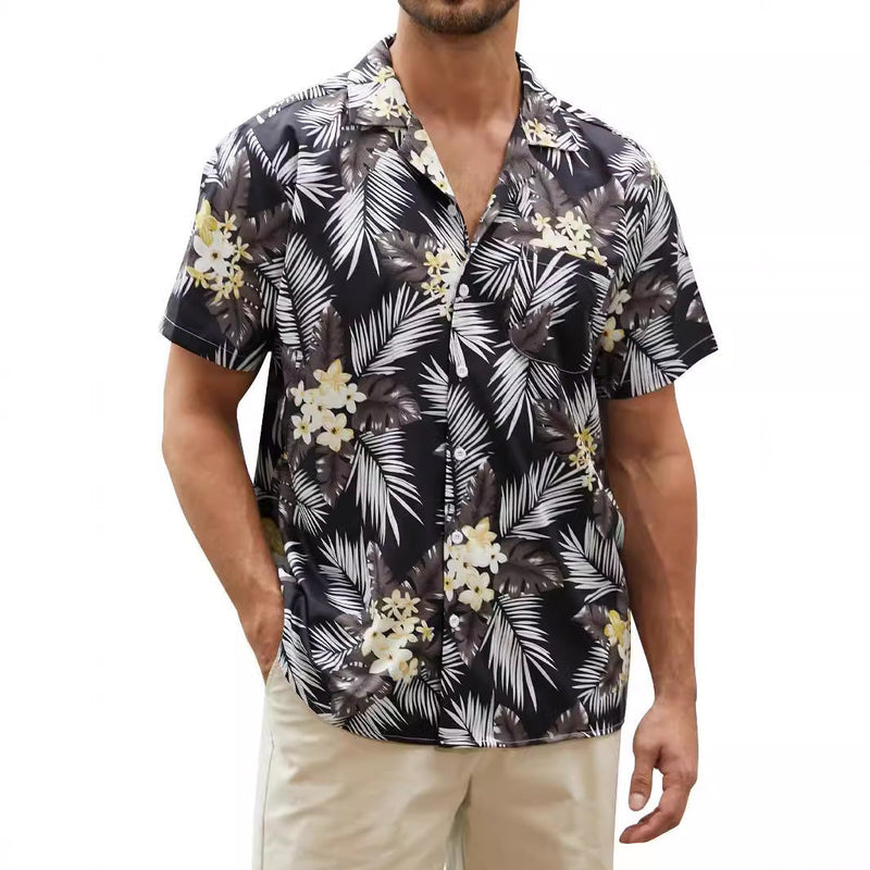 Men's Personalized Hawaiian 3D Printed Shirt