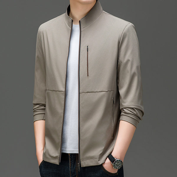 Men's Solid Color Jacket