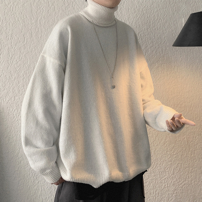 Teenagers Thick Round Neck Sweater