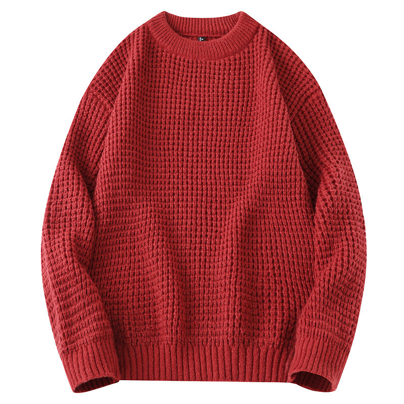 Men's Pullover Loose Korean-style Casual Long-sleeved Sweater