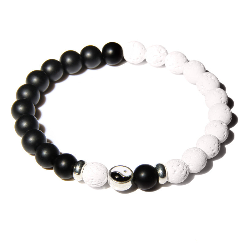 Natural Stone Turquoise Beads Bracelet Men