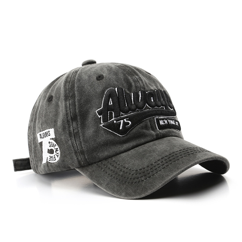 Letter Embroidery Baseball Cap