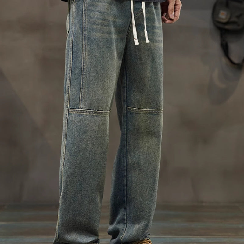 American-style Straight Loose Spring pant