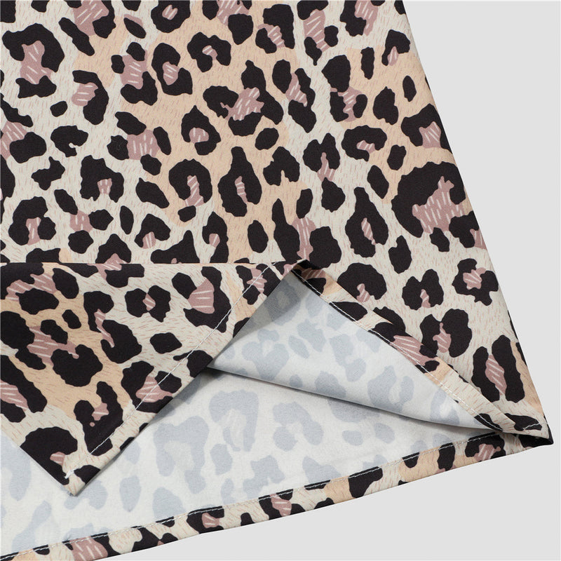Leopard Print Shirt Men