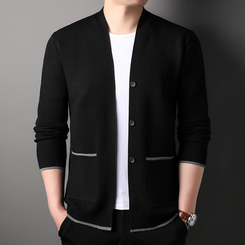 Fastener Sweater for men