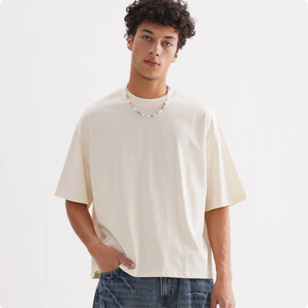 Tall And Versatile Pure Cotton T-shirt