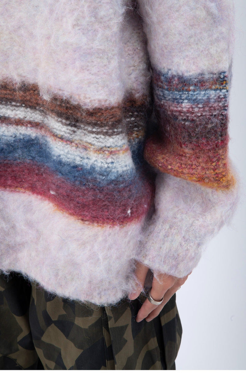 Hair And Stripes Thick Sweater