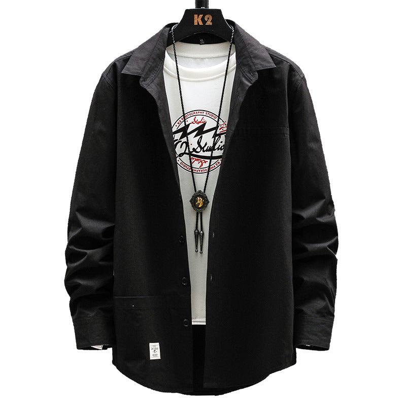 Japanese Casual Handsome shirt Jacket