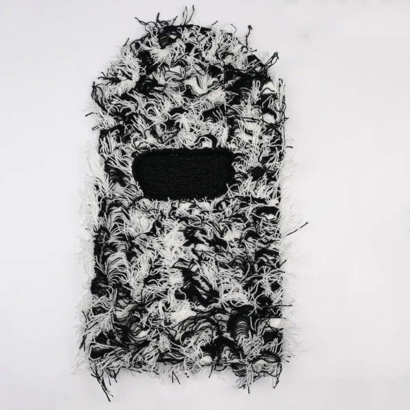 Balaclava Men's And Women's Knitted Camouflage Headgear Wool Hat