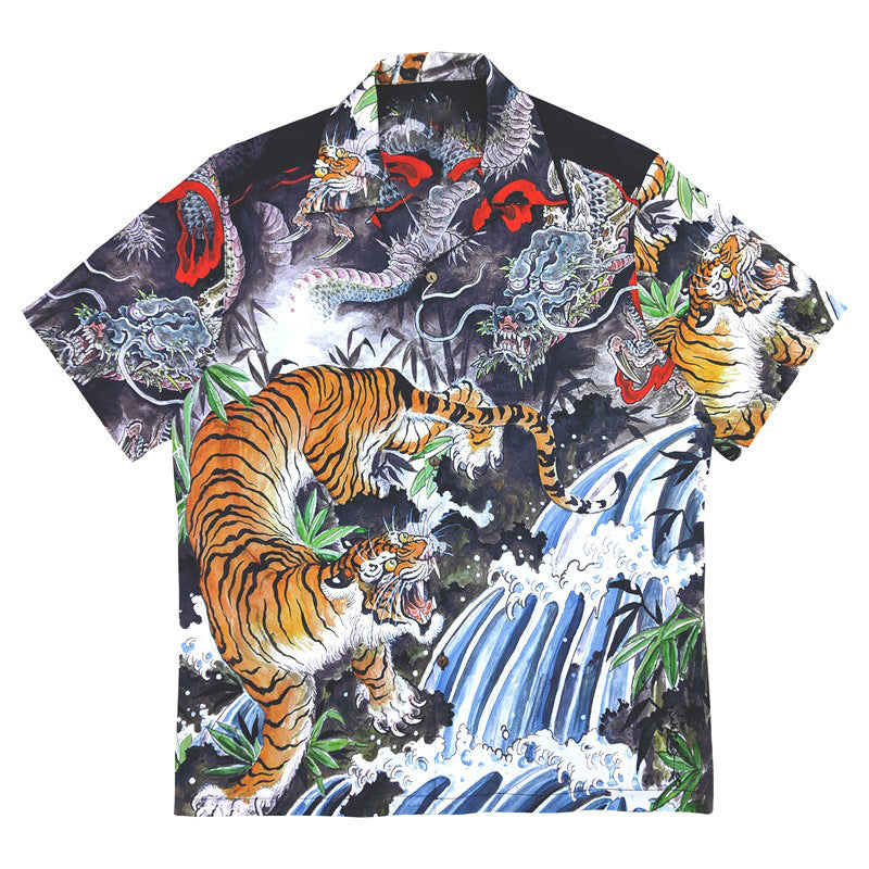 Summer Leisure Loose Shirt Men's And Women's