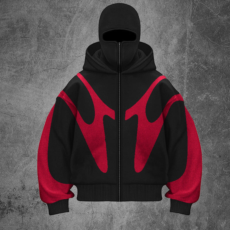 Double Hooded Sweater Autumn And Winter