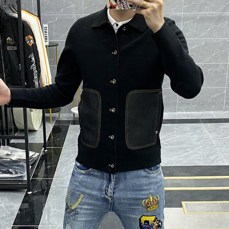 New Sweater Coat Men's Jacket
