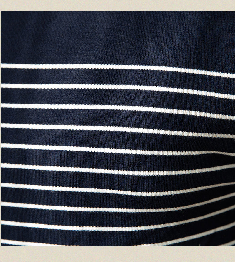 Vintage Crew Neck Pullover Knit Men's sweater