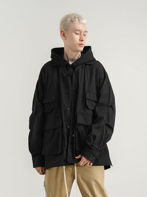 Functional Fishing Waterproof Pocket Tooling Jacket