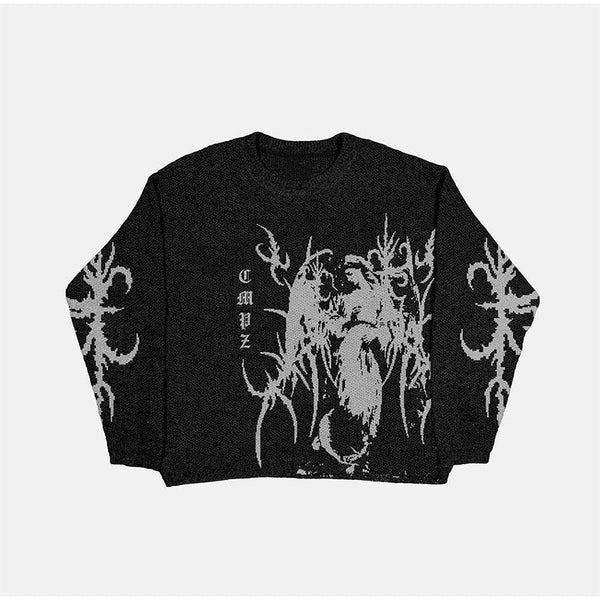 Brocade Sweater men