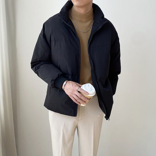 Men's Short Lightweight Loose Down Jacket