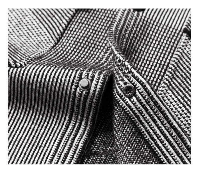 Men's Single-breasted Thickened jacket
