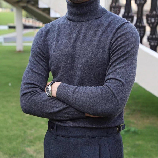 Autumn And Winter Turtleneck Cotton Sweater