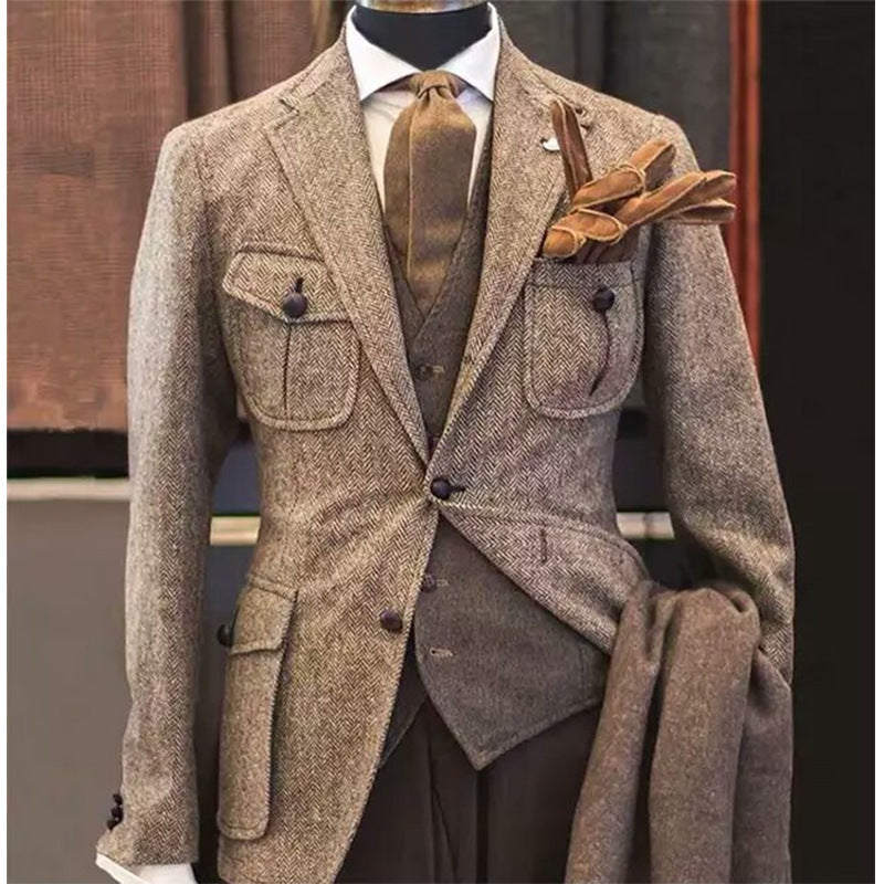Men's casual Three-piece Suit