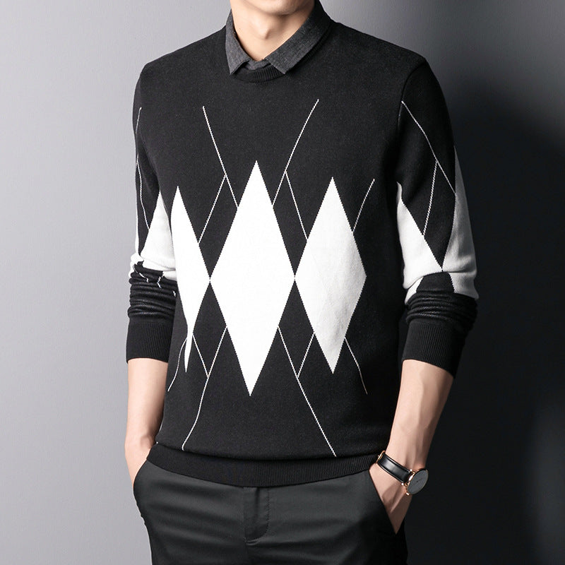 Men's Bottoming sweatShirt