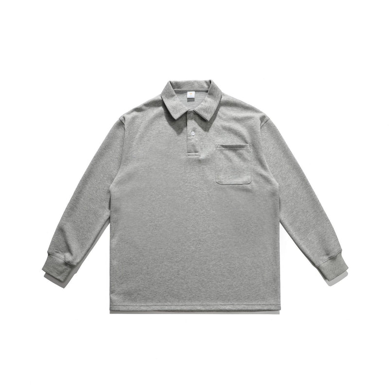 Autumn Drop Shoulder Polo Shirt